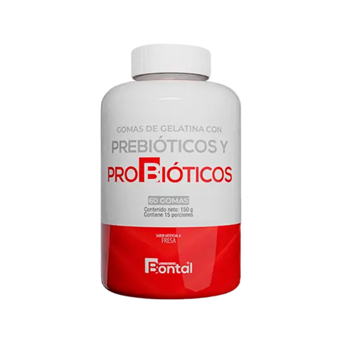 Gomas de Prebióticos y Probióticos