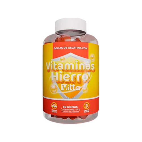 Gomas de Vitamina y Hierro
