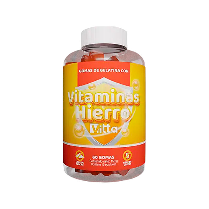 Gomas de Vitamina y Hierro